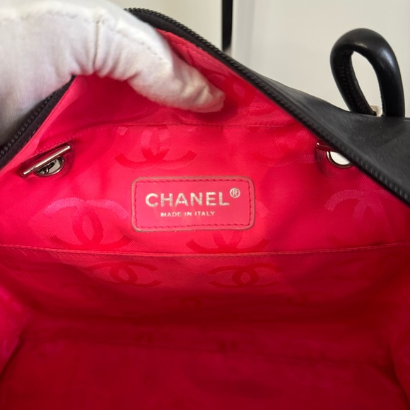 🔥CHANEL Cambon Ligne Black Quilted Leather Multipocket Reporter Bag - Picture 6 of 16